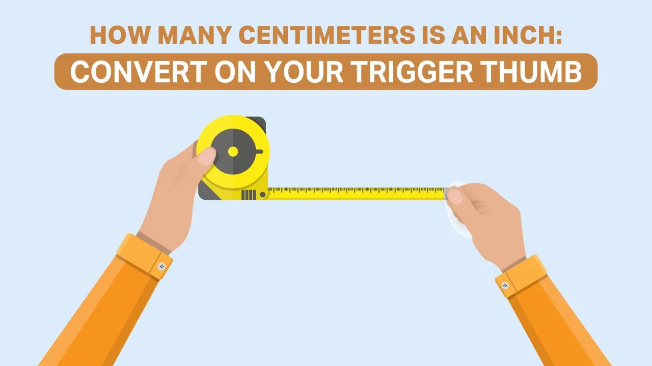 Read more about the article How Many Centimeters Is An Inch: Convert on Your Trigger Thumb